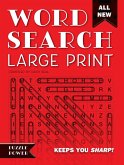 Word Search Large Print (Red): Word Play Twists and Challenges