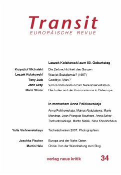 Transit 34. Europäische Revue (eBook, PDF) - Judt, Tony; Shore, Marci; Hala, Martin