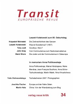 Transit 34. Europäische Revue (eBook, ePUB) - Judt, Tony; Shore, Marci; Hala, Martin