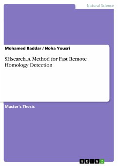 SHsearch. A Method for Fast Remote Homology Detection (eBook, PDF) - Baddar, Mohamed; Yousri, Noha