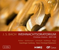 Weihnachtsoratorium Bwv 248 - Mühlemann/Richter/Nagy/Rademann/Gaechinger Cantor.