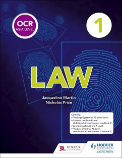 OCR AS/A Level Law Book 1 (eBook, ePUB) - Martin, Jacqueline; Price, Nicholas