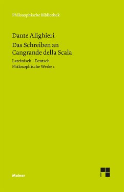 Das Schreiben an Cangrande della Scala (eBook, PDF) - Dante Alighieri