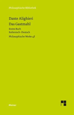 Das Gastmahl. Erstes Buch (eBook, PDF) - Dante Alighieri