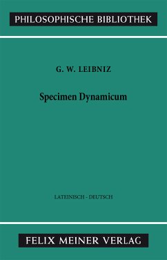 Specimen Dynamicum (eBook, PDF) - Leibniz, Gottfried Wilhelm