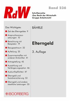 Elterngeld (eBook, PDF) - Bährle, Ralph Jürgen