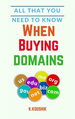 Cover All That You Need to Know When Buying Domains (eBook, ePUB)
