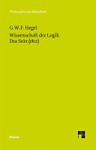 Wissenschaft der Logik. Erster Band. Die objektive Logik. Erstes Buch (eBook, PDF)