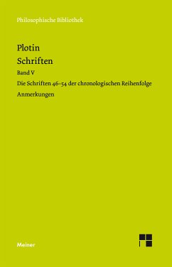 Schriften. Band V (eBook, PDF) - Plotin