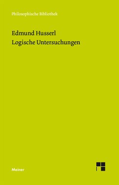 Logische Untersuchungen (eBook, PDF) - Husserl, Edmund