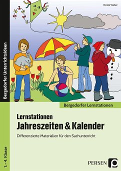 Lernstationen Jahreszeiten & Kalender - Weber, Nicole