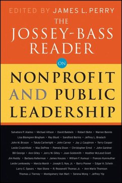 The Jossey-Bass Reader on Nonprofit and Public Leadership (eBook, ePUB) - Jossey-Bass Publishers