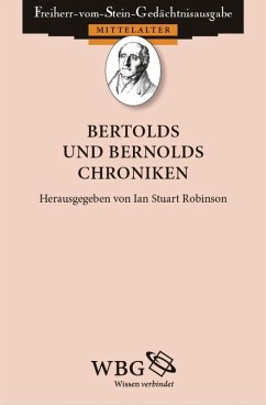 Bertholds und Bernolds Chroniken (eBook, PDF) - Bernold; Berthold