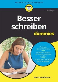 Besser schreiben für Dummies (eBook, ePUB) - Hoffmann, Monika