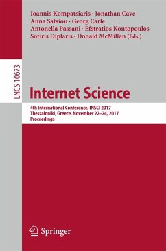 Internet Science Internet Science