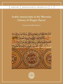 Arabic manuscripts in the Maronite Library of Aleppo, Syria