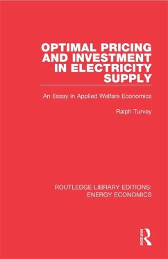 Optimal Pricing and Investment in Electricity Supply (eBook, PDF) - Turvey, Ralph