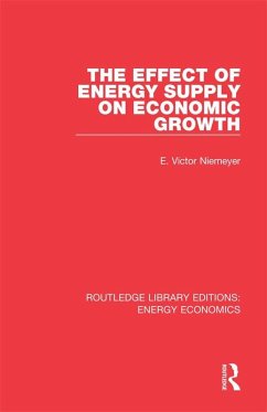 Cover The Effect of Energy Supply on Economic Growth (eBook, PDF)