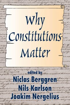 Why Constitutions Matter (eBook, PDF)