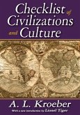 Checklist of Civilizations and Culture (eBook, ePUB)