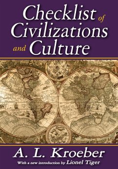 Checklist of Civilizations and Culture (eBook, ePUB) - Kroeber, A.