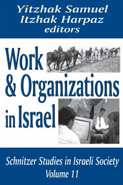 Work and Organizations in Israel (eBook, ePUB) - Harpaz, Itzhak