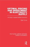 Optimal Pricing and Investment in Electricity Supply (eBook, ePUB)