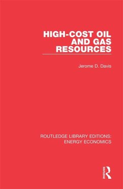 High-cost Oil and Gas Resources (eBook, PDF) - Davis, Jerome