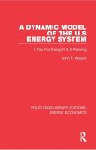 A Dynamic Model of the US Energy System (eBook, ePUB)