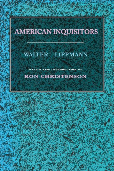 American Inquisitors (eBook, PDF)