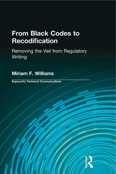 From Black Codes to Recodification (eBook, ePUB) From Black Codes to Recodification (eBook, ePUB)