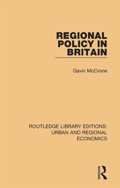 Regional Policy in Britain (eBook, ePUB) - Mccrone, Gavin