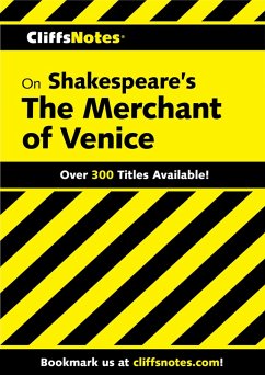CliffsNotes on Shakespeare's The Merchant of Venice (eBook, ePUB) - McNeir, Waldo F