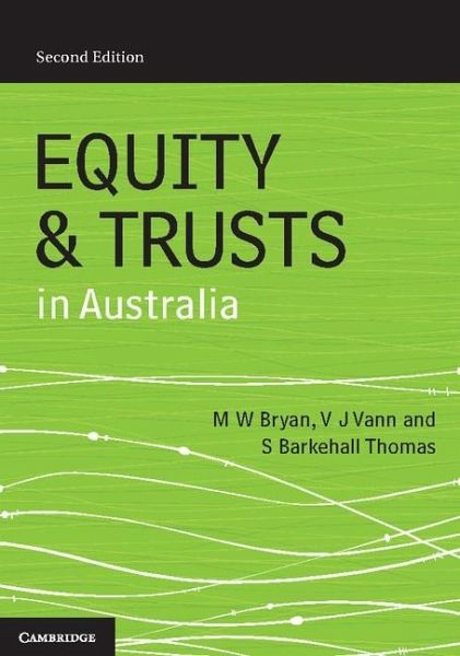 Equity and Trusts in Australia (eBook, ePUB)