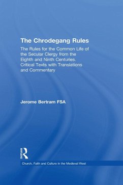 Cover The Chrodegang Rules (eBook, PDF)