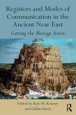 Registers and Modes of Communication in the Ancient Near East (eBook, PDF)