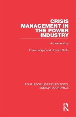 Cover Crisis Management in the Power Industry (eBook, PDF)