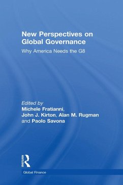 New Perspectives on Global Governance (eBook, ePUB) - Fratianni, Michele; Savona, Paolo