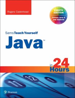 Java in 24 Hours, Sams Teach Yourself (Covering Java 9) (eBook, ePUB) - Cadenhead, Rogers