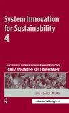 System Innovation for Sustainability 4 (eBook, ePUB)