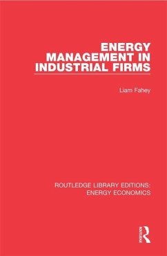 Energy Management in Industrial Firms (eBook, ePUB) - Fahey, Liam