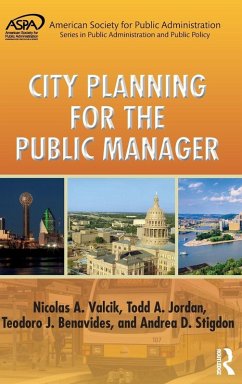 Cover City Planning for the Public Manager