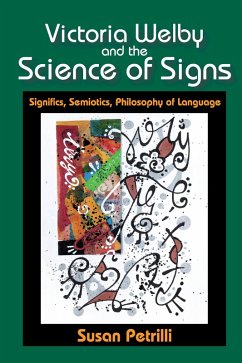 Cover Victoria Welby and the Science of Signs (eBook, ePUB)