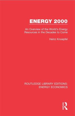 Energy 2000 (eBook, PDF) - Knoepfel, Heinz