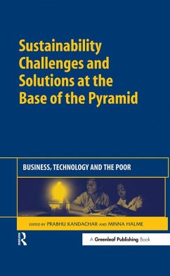 Sustainability Challenges and Solutions at the Base of the Pyramid (eBook, PDF)