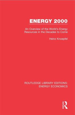 Energy 2000 (eBook, ePUB) - Knoepfel, Heinz