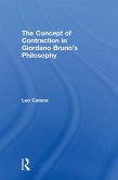 The Concept of Contraction in Giordano Bruno's Philosophy (eBook, ePUB)