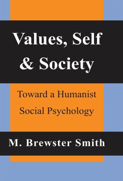 Cover Values, Self and Society (eBook, ePUB)