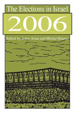 Cover The Elections in Israel 2006 (eBook, PDF)