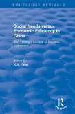 Social needs versus economic efficiency in China : Sun Yefang's critique of socialist economics / edited and translated with an introduction by K.K. Fung. (eBook, PDF)